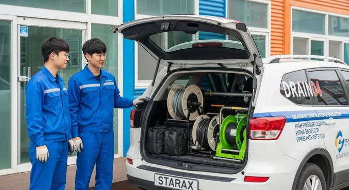 대장동 화장실 막힘 야외 화장실