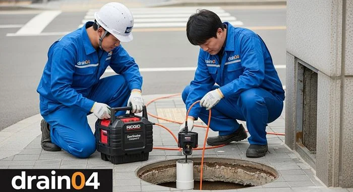 심곡동 하수구 고압세척 대학가 배관