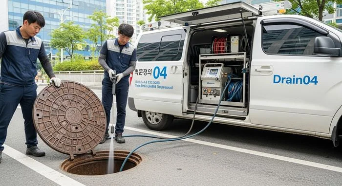 역곡동 원미구 하수구 고압세척 시장 하수구